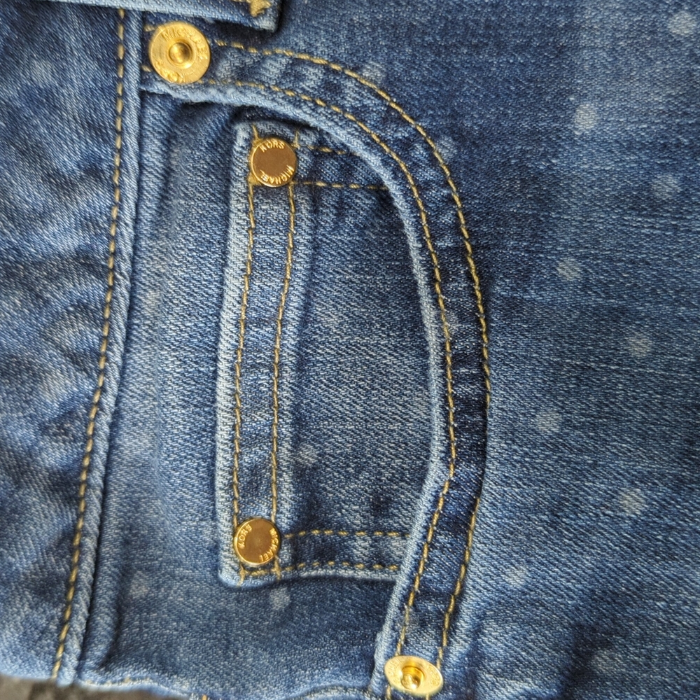 MICHAEL Michael Kors Dark Blue Skinny Jeans - Picture 7 of 8